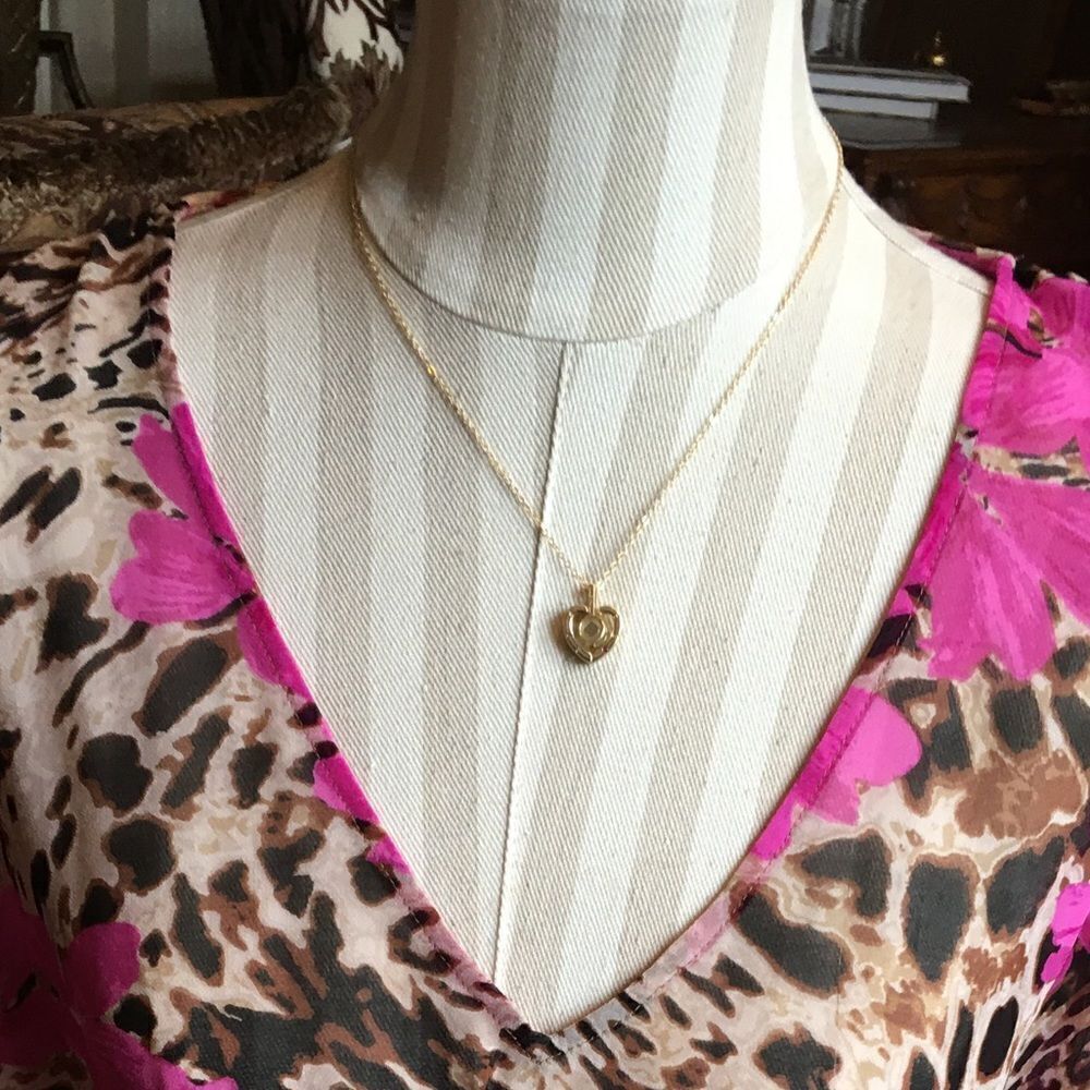 GOLD HEART Necklace! 